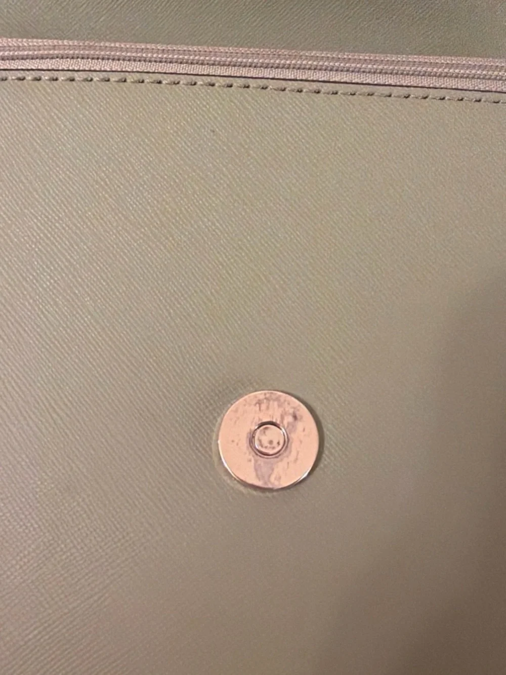 Michael Kors Olive Green Crossbody with Gold Chain